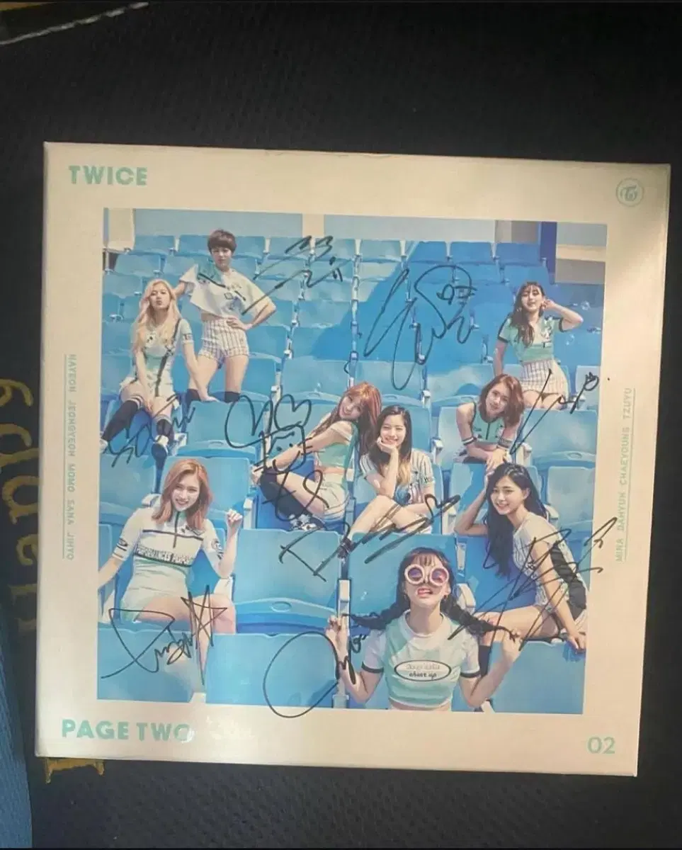 twice 트와이스 치얼업 친필 싸인앨범 판매 ㅂㅁ